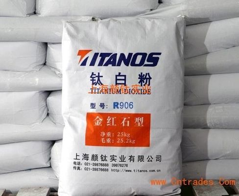 Noncombustible het Rutieltio2 Pigment van CAS 1317-80-2 voor Ceramische Industrie
